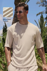 La camiseta Piega de corte relajado